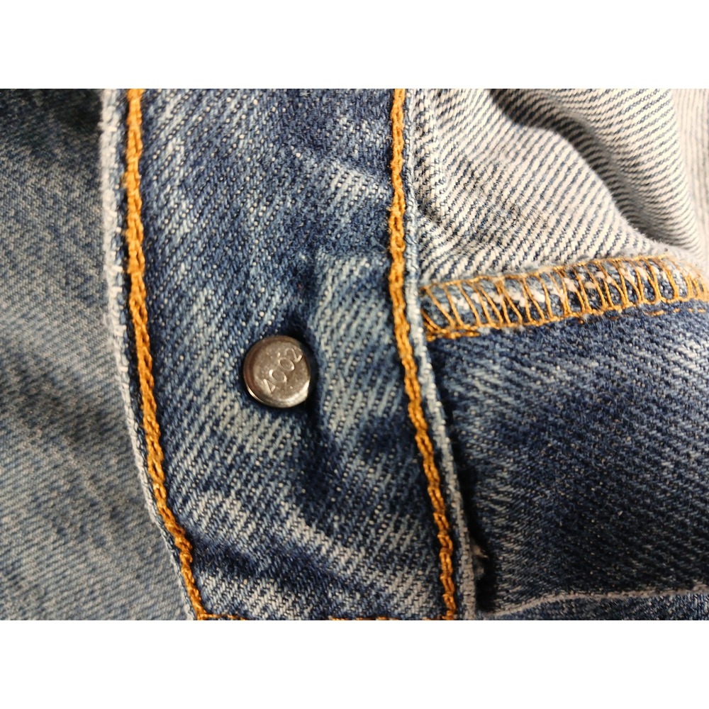 🔥 VINTAGE Levi's 517 Bootcut Jeans Men's 36x32l Medium Wash 100% Cotton Cowboy! - Picture 4 of 13